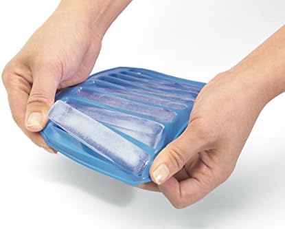 Prepworks by Progressive Flexible Ice Sticks Trays - Set of 2, Ice Cube Tray, Cylinder Ice Cubes, Silicone Tray