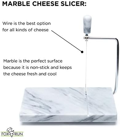 Fox Run Cheese Wire Replacement, Stainless Steel Wires, 5.5 inches, 3878, 5 wires (Pack of 1)