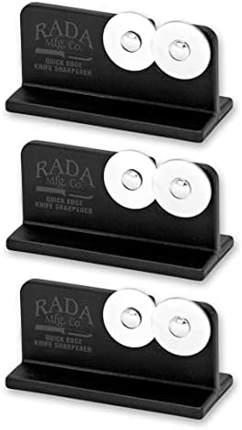 Rada Cutlery Quick Edge Knife Sharpener (R119), Pack of 3