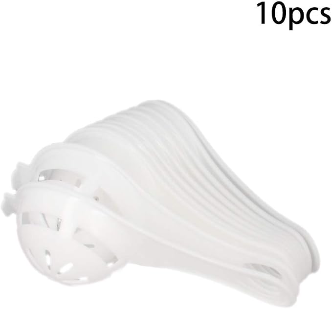 Utoolmart Egg Yolk Separate Spoon, Egg White Separator, Quick and Easily Plastic Egg White Separator Kitchen Cooking Baking Tool 10Pcs