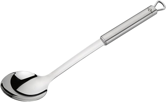 Küchenprofi Serving Spoon - 13-inch, Silver - Stainless Steel Kitchen Utensil for Serving & Cooking Soups, Stews & Side Dishes