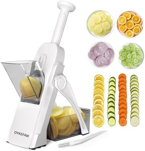 Safe Mandoline Slicer for Kitchen, Potato Slicer for Chips,Vegetable Cutter