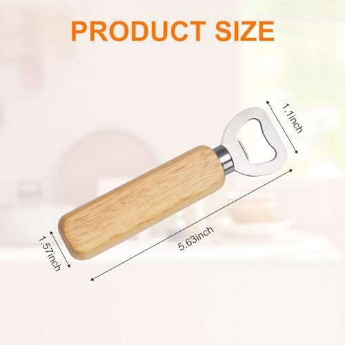 Wood Wine Bottle Opener 50 Pcs Stainless Steel Corkscrews