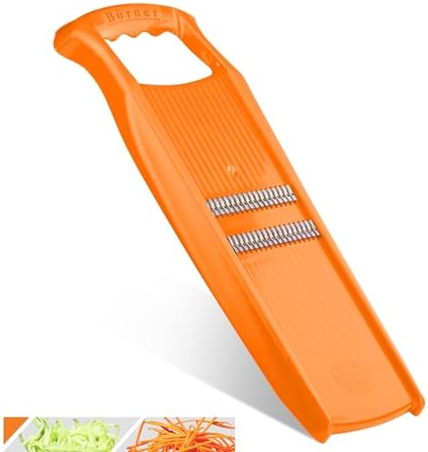 BORNER Roko PowerLine | Vegetable Grater Börner - Quality Made in Germany, Color:Orange