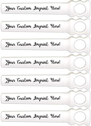 Personalized Pocket Corkscrew - Wine Bottle Opener- Custom Printed Name - Imprinted with Your Name, Logo or Message - Great Gift Ideas - FREE PERZONALIZATION - 12 Corkscrews per Box (White)