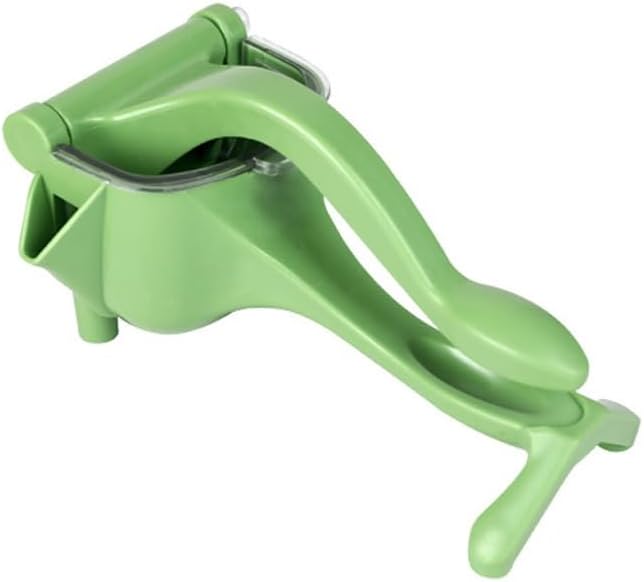 Aluminum Alloy Fresh Fruit Juice Extractor,Hand Juicer Squeezer Lemon Juicer Manual Hand Press with Ergonomic Grip, Easy to Clean for Orange Citrus Pomegranate Lime Grapefruit Home Kitchen (Green)