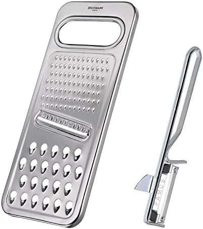 Westmark 100222E7 Set of 2 Universal Grater and Peeler Stainless Steel Steel and Famos Silver