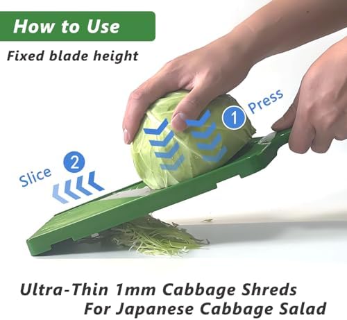 Large Cabbage Shredder 1mm Ultra-Thin Mandoline Slicer
