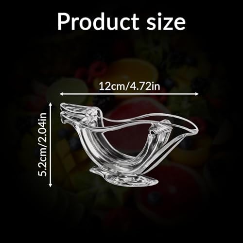 Tabanzhe Manual Lemon Squeezer-2PCS Lemon Slice Squeezer Bird Shape Manual Fruit Juicer Hand Juicer Kitchen Gadgets for Orange Lemon Lime Pomegranate Citrus