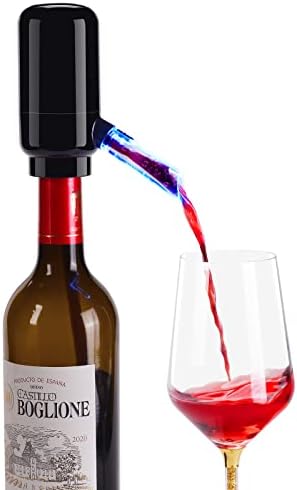 BLUBYEES Electric Wine Aerator and Automatic Wine Dispenser