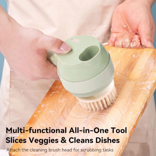 5-in-1 Wireless Electric Vegetable Chopper, Multi-Function Food Processor