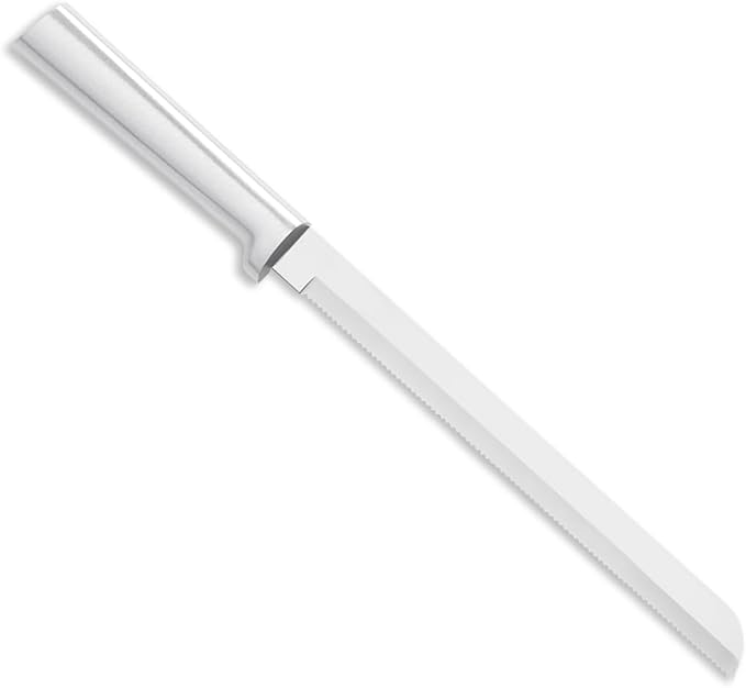Rada Cutlery 8" Bread Knife (R143), Stainless Steel Serrated Blade, Siver Handle