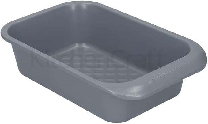 MasterClass Smart Ceramic Loaf Tin with Robust Non Stick Coating, Carbon Steel, Stackable 2lb Bread Pan (23 x 15cm)