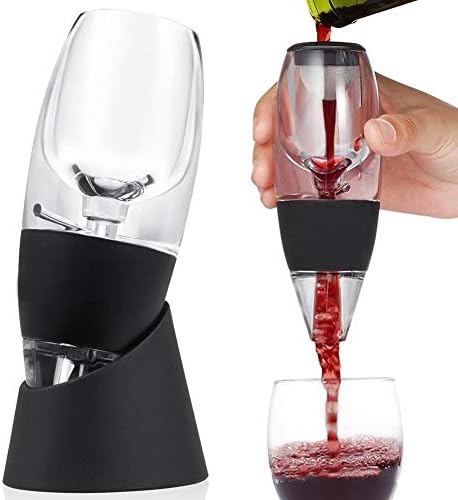 Wine Aerator, Red Wine Decanter, Easy To Clean, Quick Pouring, Enhances Taste & Smoothness