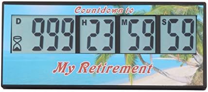 A AIMILAR Digital Retirement Countdown Timer 999 Days Count Down Timer