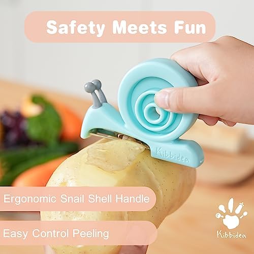 Kibbidea Vegetable Peeler, Kids Potato Fruit Peeler for Kitchen