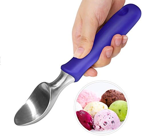 Ice Cream Scoop Solid Stainless Steel Purple