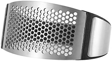 Stainless Steel Garlic Press Crusher Squeezer Masher Home Kitchen Mincer Tool Rust-proof Dishwasher safe