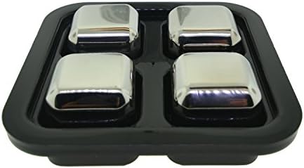 Surgical Grade Steel Whiskey Stones - BEST - Whiskey Rocks Ice cubes - 100%