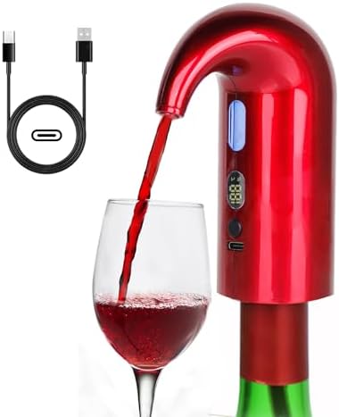 Electric Wine Aerator,Electric Wine Decanter,One Touch Wine Decanter Type C