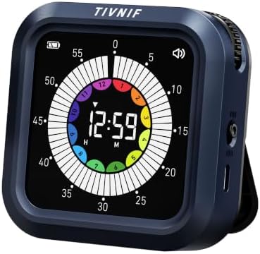 Visual Timer for Kids with Color Display Kitchen Timer 1500mAh Battery