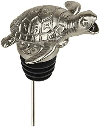 Stainless Steel Animal Wine Pourer Aerator - Zodiac Sea Turtle