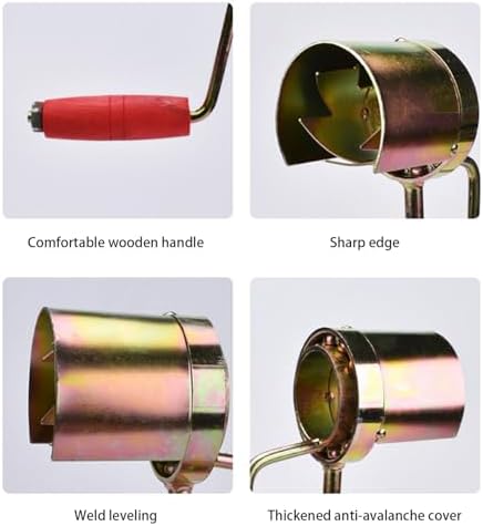 Hand Crank Corn Sheller Metal Dry Corn Cob Stripper Efficient Peeling Corn Peeler with Comfortable Handle for Farms and Families Hand Corn Sheller Corn Thresher Corn Peeler Corn Cob Stripper