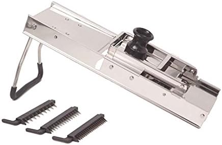 Mandoline Slicer - Vegetable Slicer - Stainless Steel by Gourmet Tek