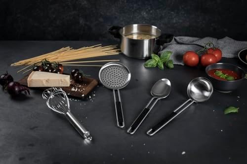 Kuhn Rikon Essential Pizza Cutter – Sharp Stainless Steel Wheel with Safety Guard – Effortless Slicing for Pizza, Flatbreads & Pastry