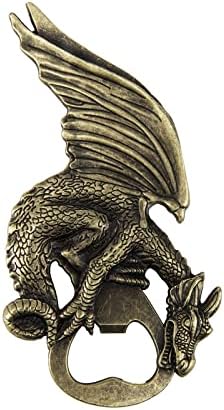 Dragon Wine Beer Bottle Opener for Bar Bartender Men and Women,Thanksgiving,Hallowmas,Christmas,Bronze color