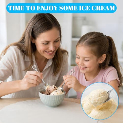 Personalized Ice Cream Shovel Spoon,Custom Funny Engraved Spoons (Style-1)