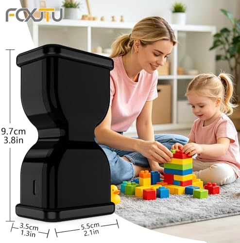 Digital Hourglass Timer for Productivity, Visual Countdown with Flight Flow