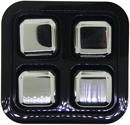 Surgical Grade Steel Whiskey Stones - BEST - Whiskey Rocks Ice cubes - 100%
