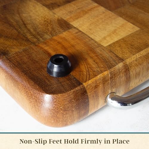 Rock & Branch Wood Cheese Slicer Board with Stainless Steel Wire Cutter