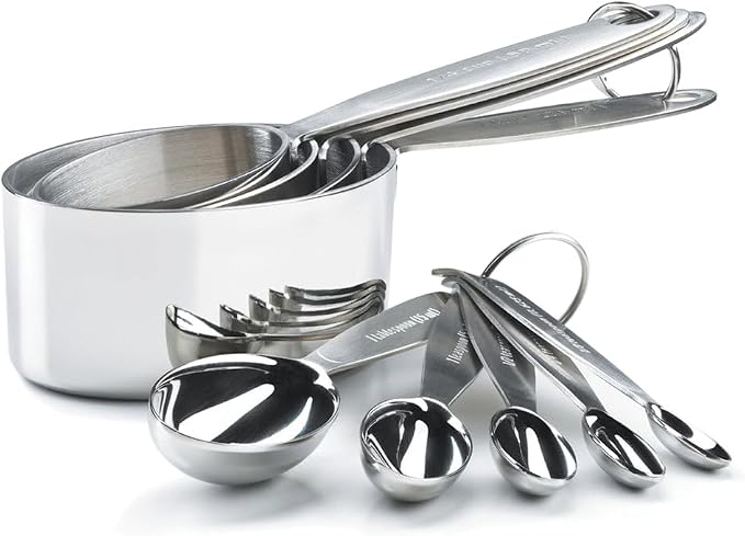 Cuisipro Stainless Steel Measuring Cup Set