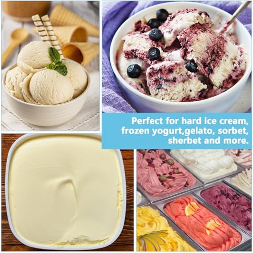 4 Pack Ice Cream Spade Heavy Duty - Stainless Steel Flat Ice Cream Scoop, Scooper for Hard or Creamy Dessert Spade Butter Cutter