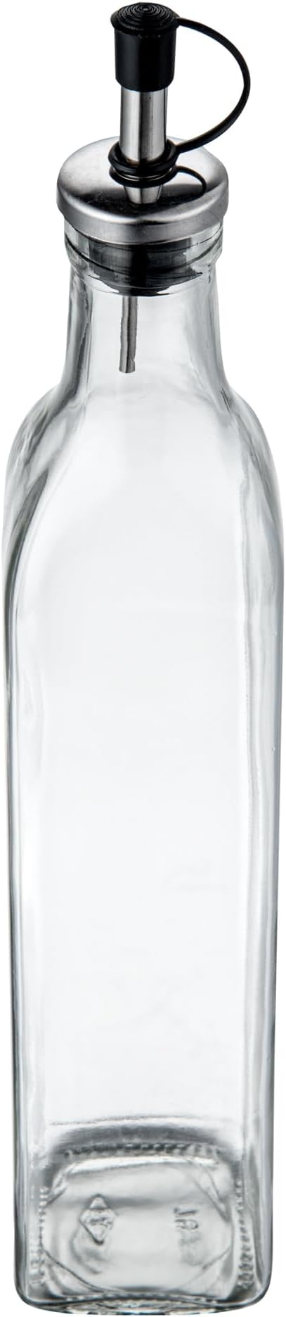 Restaurantware-Chef 101 16.9 Ounce Olive Oil Dispenser, 1 Kitchen Oil Dispenser Bottle - With Stopper Spout, Non-Leaking, Clear Glass Pourer, For Cooking Or Salad Dressings