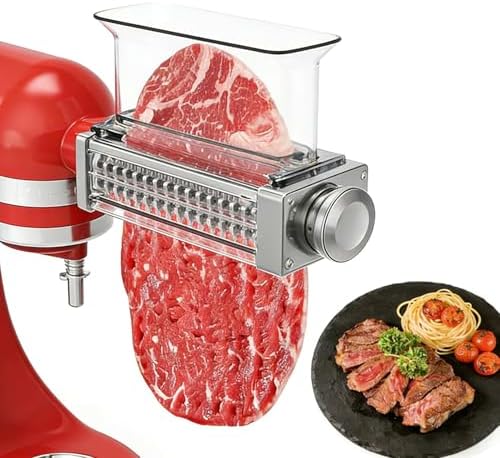 3-Adjust Stainless Steel Meat Tenderizer Attachment for KitchenAid Mixer