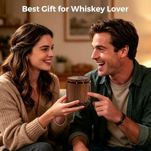 EooCoo Mens Gifts, Whiskey Stones Gift Set with 6 Pcs Stones and Box