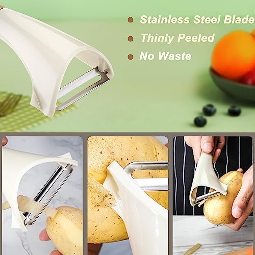 Potato Peelers Stainless Steel Swivel Peelers Y-Shaped and I-Shaped Peeler