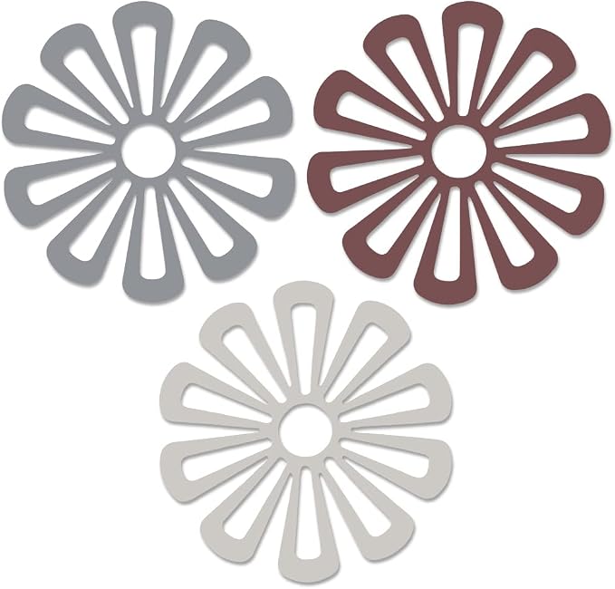 Silicone Trivet Mat for Kitchen, Hot Pot Holder Hot Pads for Pots Pans, Trivets Hot Plates for Hot Dishes, Heat Resistant Table Mat for Countertop, Set of 3