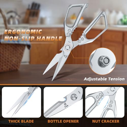 Kitchen Scissors Set - All Purpose Meat Cutting Shears