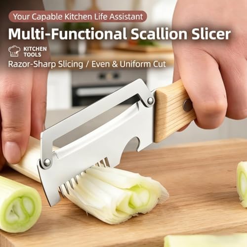 Elite Knives and Cutlery Set, 2-in-1 Serrated Peeling Knife Premium Vegetable Peeler, Multifunctional Vegetable Peeler with Wooden Handle and Bottle Opener for Kitchen (2pcs,Mix)