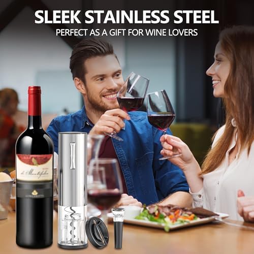 Electric Wine Opener, Rechargeable Automatic Wine Bottle Opener