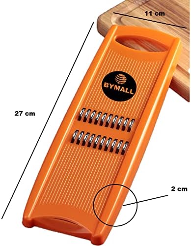 Korean Carrot Grater – 1.6mm Julienne Slicer, Stainless Steel Blades, Handheld Vegetable Shredder for Carrots, Cabbage, Onion, Potato & Beet, Dishwasher Safe