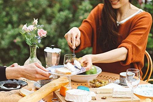 Esup Cheese Knife Set Premium 6-Piece Stainless Steel Cheese knives Set with Gift Box for Weddings, Housewarming, Anniversaries, Birthday and Christmas