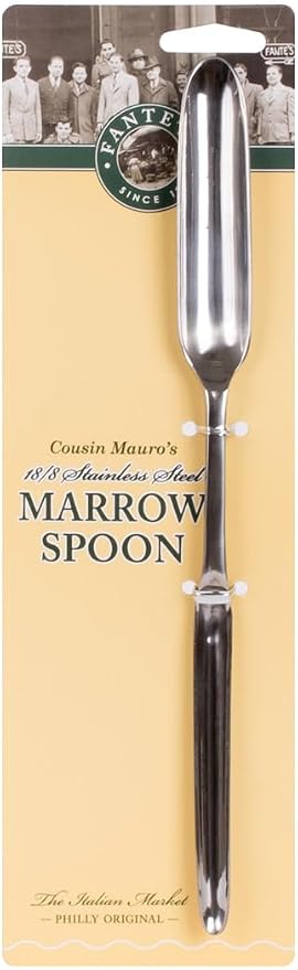 Fantes Marrow Spoon, Japanese 18/8 Stainless Steel, Set of 2, The Italian Market Original since 1906