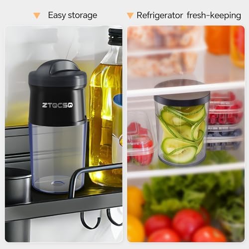 5 in 1 Safe Vegetable Mandoline Slicer for Kitchen, Adjustable Thickness