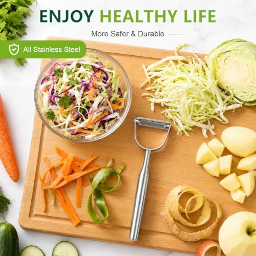 304 Stainless Steel Julienne Peeler