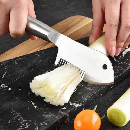 2Pcs Multi-Purpose Julienne Peeler Stainless Steel, Upgrade Vegetable Peeler for Kitchen, Vegetable Slicer, Precision Julienne Blade, Quick & Easy Kitchen Tool for Fruit, Potatoes, Carrot